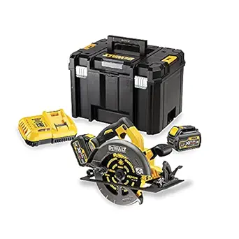 DEWALT DCS575T2-QW 54V 67mm XR FLEXVOLT Li-ion Cordless Circular Saw with Brushless Motor -2X6.0Ah Batteries included