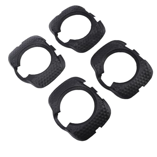 RiToEasysports Pedal Cleat Cover, ABS Antislip Wear Protection Bike Pedal Cover 2 Pairs Easy Installation for Mountain Bikers Road Cyclists and All Shoe Cleats