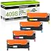 GREENCYCLE 4 Packs CLT-409S for Samsung CLT-K409S CLT-C409S CLT-Y409S CLT-M409S Laser Toner Cartridge for CLP-310 CLP-310N CLP-315 CLP-315W CLX-3170 CLX-3175 CLX-3175FN 1Black 1Cyan 1Yellow 1Magenta