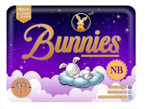 Image of NB New Born Baby Taped Style Diaper Pants | Premium Affordable Diapers for Baby | 0 Size XS Newborn Baby Diapers ideal for 0-5kg | 50 Count with Leakage Guard & 12 Hours Absorption