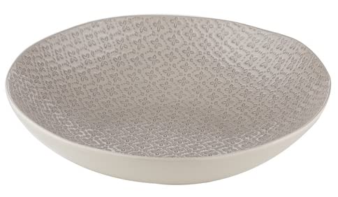 Ladelle Tirari Serving Bowl, 30 cm Size, Large, Travertine
