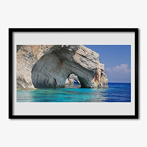 Affiche encadrée salon Tulup 70x50 cm cadre en MDF photo de paysage de mer et décoration cuisine