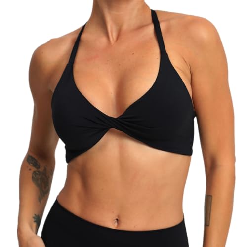 ABOCIW Sports Bras for Women's Clothing Twist Criss-Cross Ba