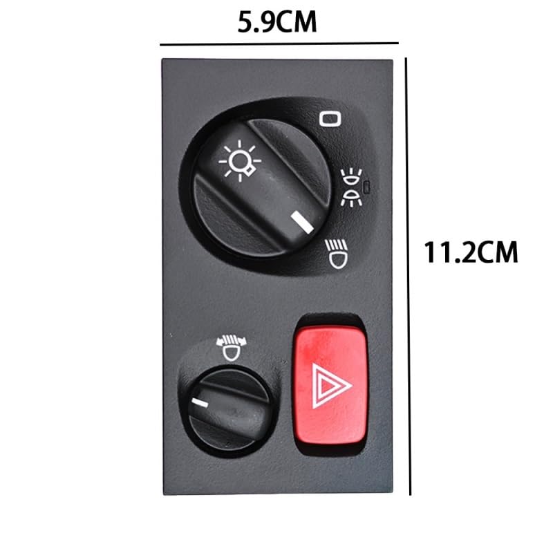 Botón de control de luces antiniebla 1540673 con conmutación precisa 4