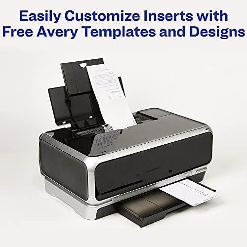 Avery Index Tabs, With Printable Inserts, 1.5-Inch, 25 Tabs, 1 Set (16230) #TOP3