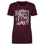 500 LEVEL Marina Mabrey Toronto Tempo Player Name Shirt for Women (Maroon, Small)