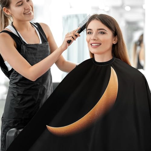Capa para Corte de Cabello New Moon Half Moon Unisex miniatura 5
