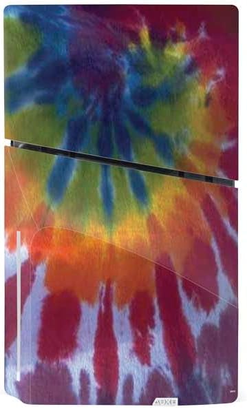 Skinit Decal Gaming Skin Compatible with PS5 Slim Disk Console - Tie Dye Tie Dye Design