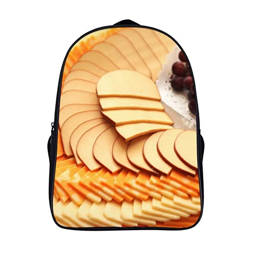 Sac à dos pour enfants Cheese style 3D parfait pour la cour de récré