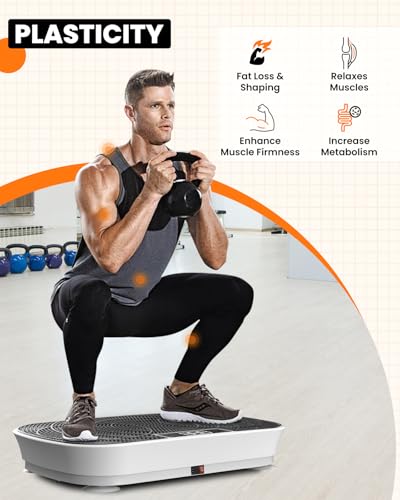 Vibrationplateexercisemachinebluetoothmusic400lbscapacityvibrationplateforlymphaticdrainageweightlosswith99speedlevelswholebodywavervibrationplateforhomefitness Urban Country Home Decor Vibration plate exercise machine bluetooth music 400lbs capacity vibration plate for lymphatic drainage weight loss with 99 speed levels whole body waver vibration plate for home fitness urban country home decor