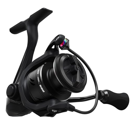 HANDING M1 Spinning Reel, Freshwater Fishing Reels Spinning, 9+1 Ball Bearings, 26.5LBs Max Drag, 5.2:1 Gear Ratio, Graphite Frame, CNC Aluminum Spool, 500 to 5000 Series, Handle Interchangeable