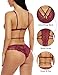 ADOME Lingerie for Wome Laungera Women Sexy Lace Teddy Bodysuits Strap Baydoll (Dark Red,XL)