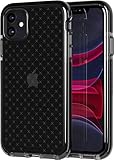 tech21 Evo Check Phone Case for iPhone 11 Pro with 3.6m Drop Protection, Smokey/Black