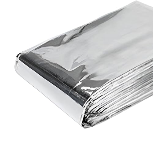 Image of Silver Plant Reflective Mylar Film Garden Orchards Greenhouses Foil Covering 2Pcs | Yard Garden & Outdoor Living | Gardening Supplies | Hydroponics & Seed Starting | Tents Tarps & Shelves