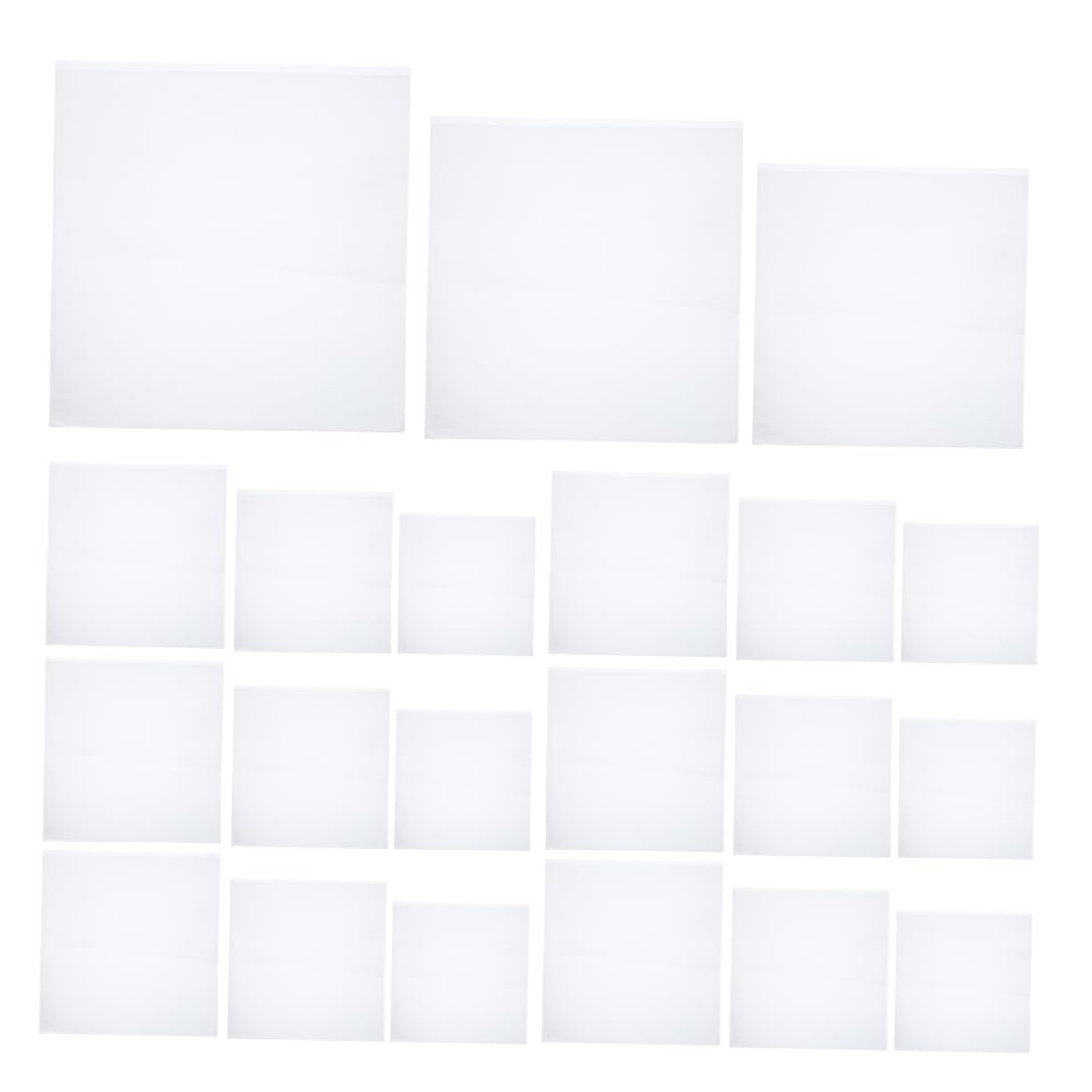 KICHOUSE Epe Material 150 Pack Foam Pouches Soft Shipping Moving Foam Corner Protectors