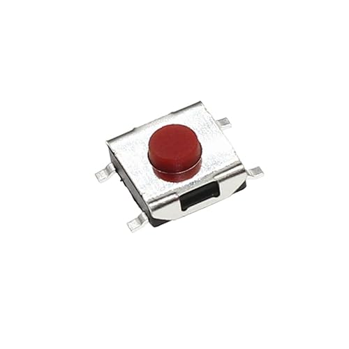 Miniatura 3 de microswitch 100PCS 6 * 6 * 3.1 mm SMD Switch 4 Pin Touch Micro Switch Push Button Switches Red SMD Tact Switch 6x6x3.1mm
