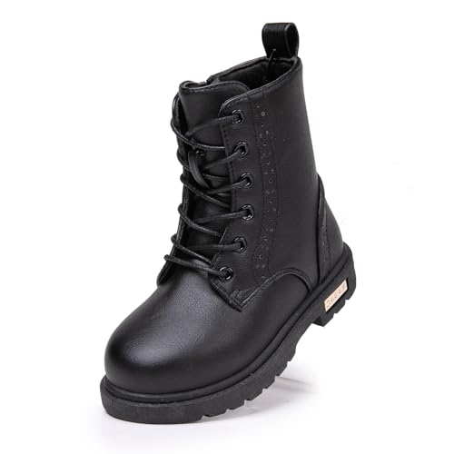 Daclay Kids Girls' Boots Children's Shoes Outdoor Girl Plush Short Boys' by Daclay - Used condition - Image 3