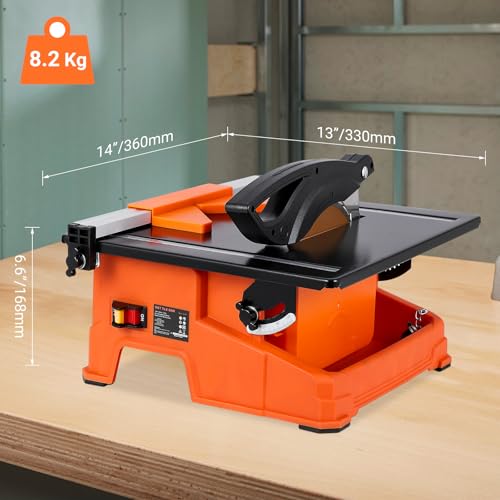 PeakPursuit 7-Inch Wet Tile Saw