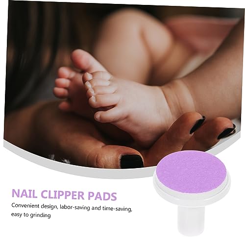OATIPHO 12pc Baby Nail Accessory Set Nail Trimmer Pads for Newborns Infant Electric Trimmer Replacement Heads