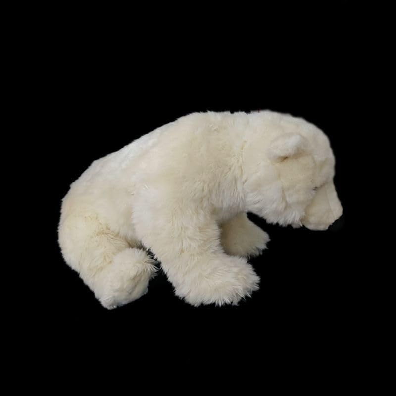 Peluche ours polaire réaliste comme cadeau de Noël ou d'anniversaire