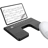 Wireless Foot Pedal Page Turner, Rechargeable Bluetooth Silent Page Turner Pedal for Tablets Smartph