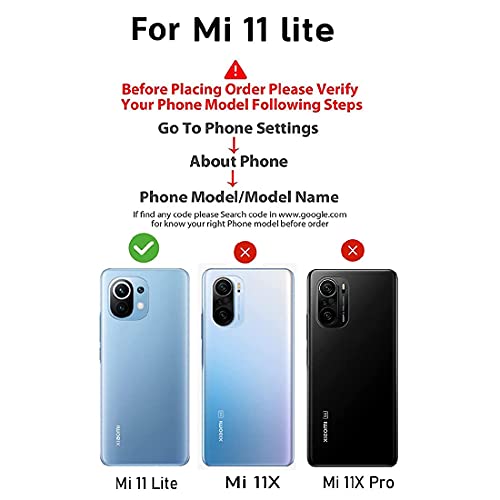 Image of Amazon Brand - Solimo Basic Case for Mi 11 Lite (Silicone Clear)