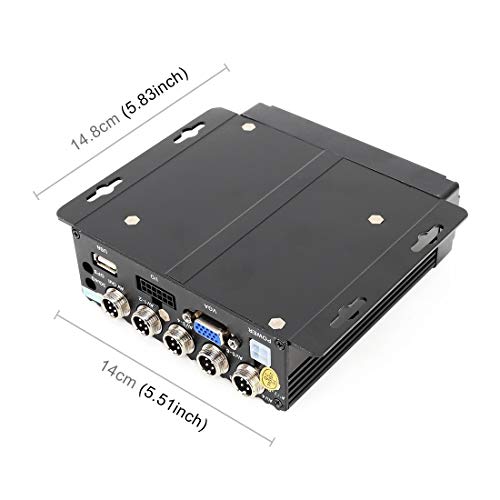 Luoshan LinTruck 360 Degree Real-time Monitoring 4 CH SD Real-time Million Pixels SD Mobile DVR, Support SD Card/Link… - Image 8