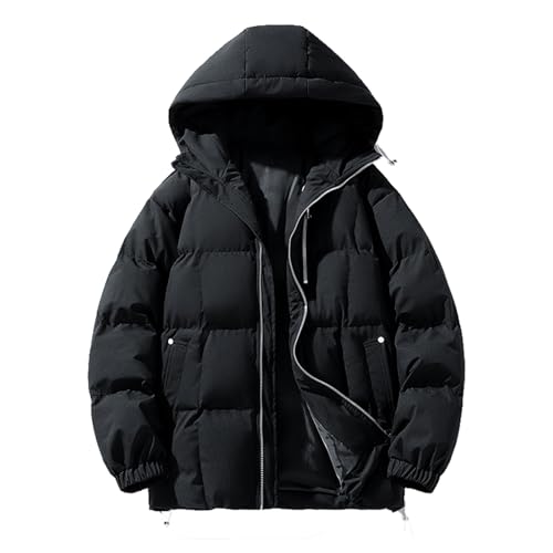 Doudoune homme hiver parka chaude avec doublure sherpa pour travail et sport