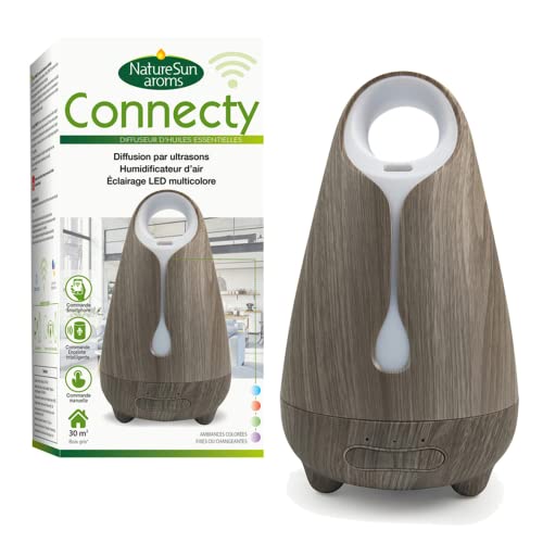 NATURESUN 247445 Diffusor CONNECTY Holz grau, Papier