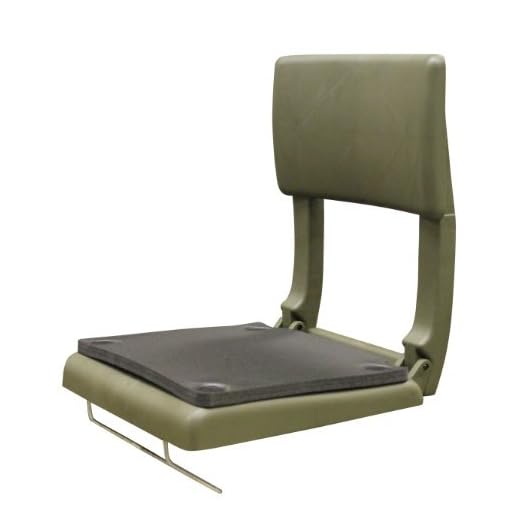 Wise 5410-940 Canoe Seat, OD Green