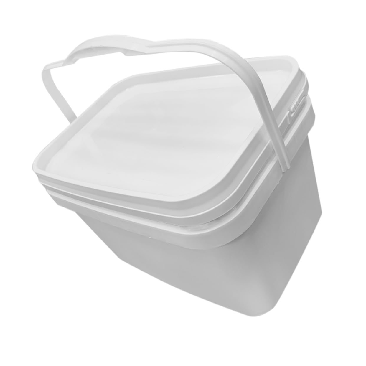 DOITOOL Cubo De Pintura Tapa y Asa Contenedor De Almacenamiento para Mezclar Colores para Proyectos De Arte o Uso Exterior