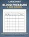 Blood Pressure Log Book: Daily Blood Pressure & Heart Rate Tracker for Easy Home Monitoring | Large Print | 120 Pages (RN-Designed Health Tracking Series)