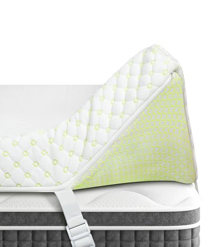 3 Inch Memory Foam Mattress Topper Queen with Cover, Slow-Rebound Queen Mattress Topper for Back Pain, Gel Cooling Bed Topper, Pressure Relief Mattress Pad, Comfortable Mattress Toppers Foam Pad