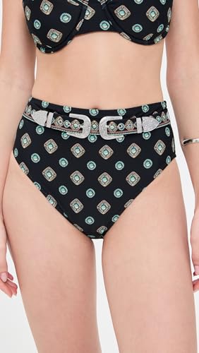 L'AGENCE Women's Vanessa Southwestern High Waisted Bottoms2