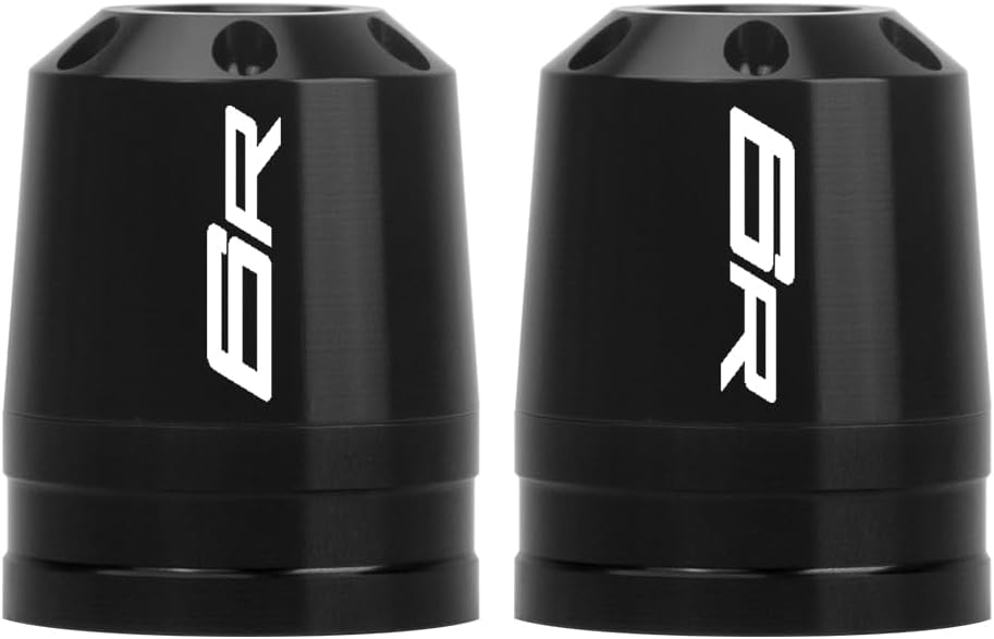Motorcycle Bar End Sliders For Ninja ZX-6R 636 1995-2025 Handlebar End Crash Protectors CNC Aluminum Handlebar Weights ninja zx-6r 636 Accessories (Black)