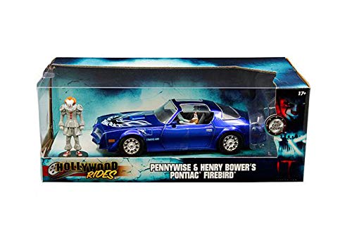 Carro a escala 1:24 Pontiac Firebird 1977 Azul