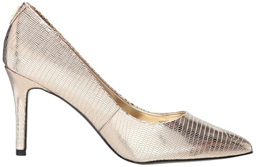 Image of Karl Lagerfeld Women's Royale Snake Textured Dress Pump