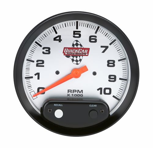 QuickCar Racing Products 611-6001 5" Diameter Tachometer Gauge