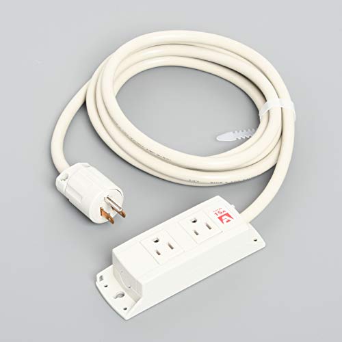 アメリカン電機 平刃OAタップ2個口コード付 KC1090