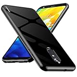 CASEVASN LG Stylo 4 Hülle, LG Q Stylus Hülle, [Slim Thin] Anti-Scratches Flexible TPU Gel Gummi Soft Skin Silikon Schutzhülle für LG Stylo 4 / LG Q Stylus (Schwarz)