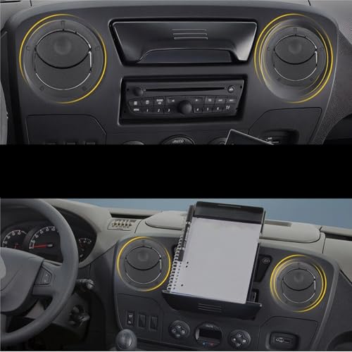 Panel salida aire central para coche Duster 2010-2017 y Master MK3, repuesto salpicadero OEM 3