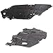 Brock Replacement Pair Set Front Engine Under Cover Lower Left Splash Shield Guards Compatible with 2012-2014 Camry 5144206140 5144106150 TO1228178 TO1228177