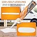 WELLUCK 1PC Self Leveling RV Roof Sealant Lap for RV Roofs, White Flexible Repair Caulking Rubber Epdm Sealant for Camper Motorhomes Trailers, Secure Odorless Waterproof & UV All Weather Adhesive