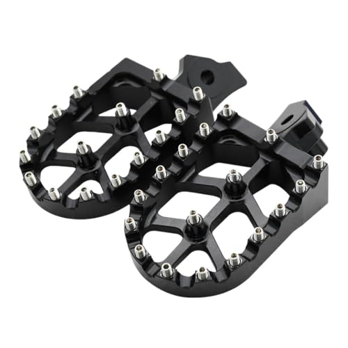 Repose-pieds moto noir compatible XR50R XR80R KLR650 KL650