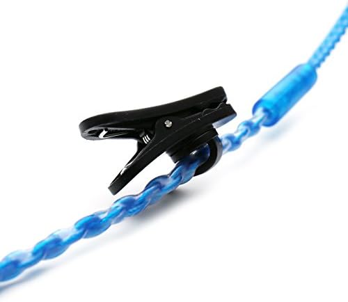 ZY HiFi Cable SE215 315 425 535 Four-core Twisted Silver Plated OFC Upgrade Cable ZY-065 Blue