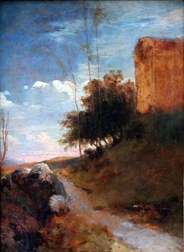 Graffiti Art Mural Paysage Italien Poster Décoratif Maison Carl Blechen SERENDIPITP