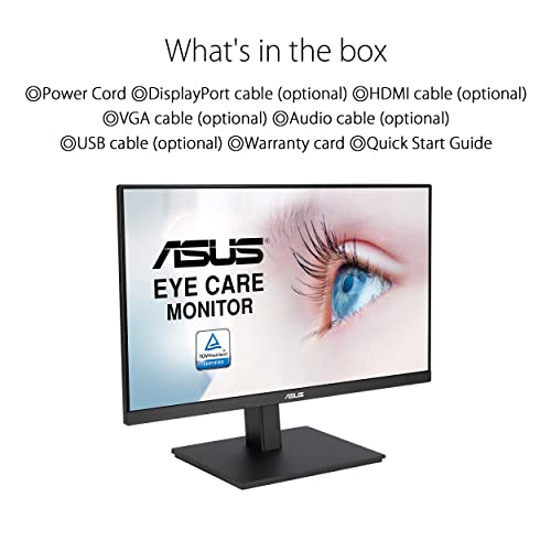 Eye Care Monitor VA27EQSB 27 ". IPS. FHD. 1920 x 1080. 16:9. 5 ms. 300 cd/m². Black. 75 Hz. HDMI ports quantity 1 - Monitor - Immagine 6