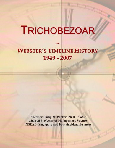 Trichobezoar: Webster's Timeline History, 1949 - 2007