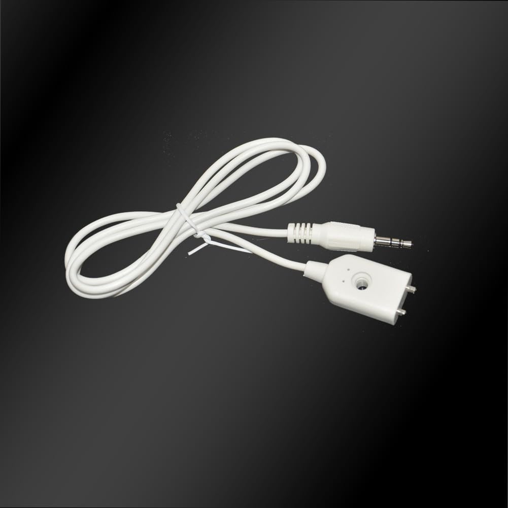 Water Leakage Detector Sensor With Stainless Steel Probes – 1m Cable, 3.5mm Audio Jack For Home, Kitchen, Commercial Leak Monitoring