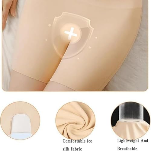 Dottedxin Underwear 7a Panties, Beautykomi Underwears, Beauty Komi Underwear 7a, Women High-Waist Ice Silk Panties4